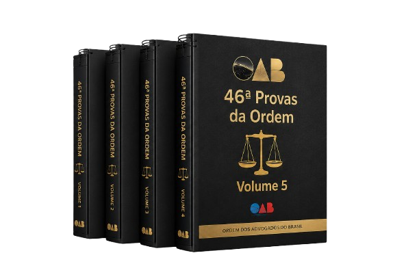Imagem dos cinco volumes em PDF